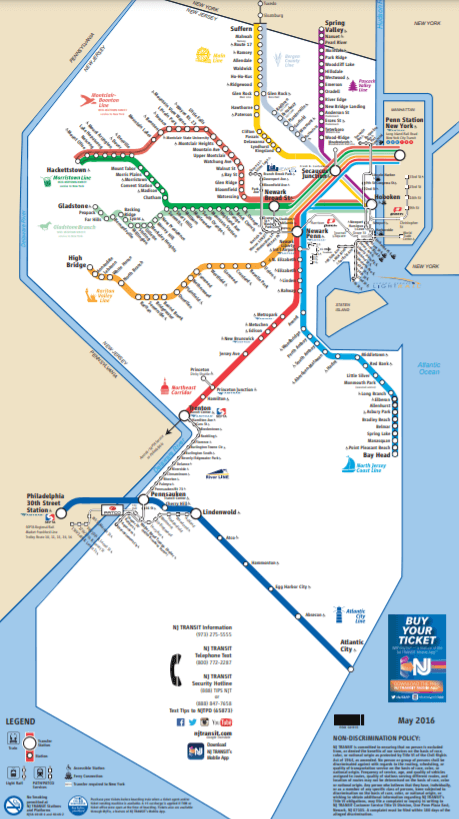 LIST: New Jersey Transit Atlantic City Line Stations